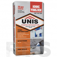 Кладочно-монтажный клей ЮНИС Униблок 25 кг