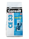 Затирка цементная для узких швов Ceresit CE 33.085 серо-голубая 2кг